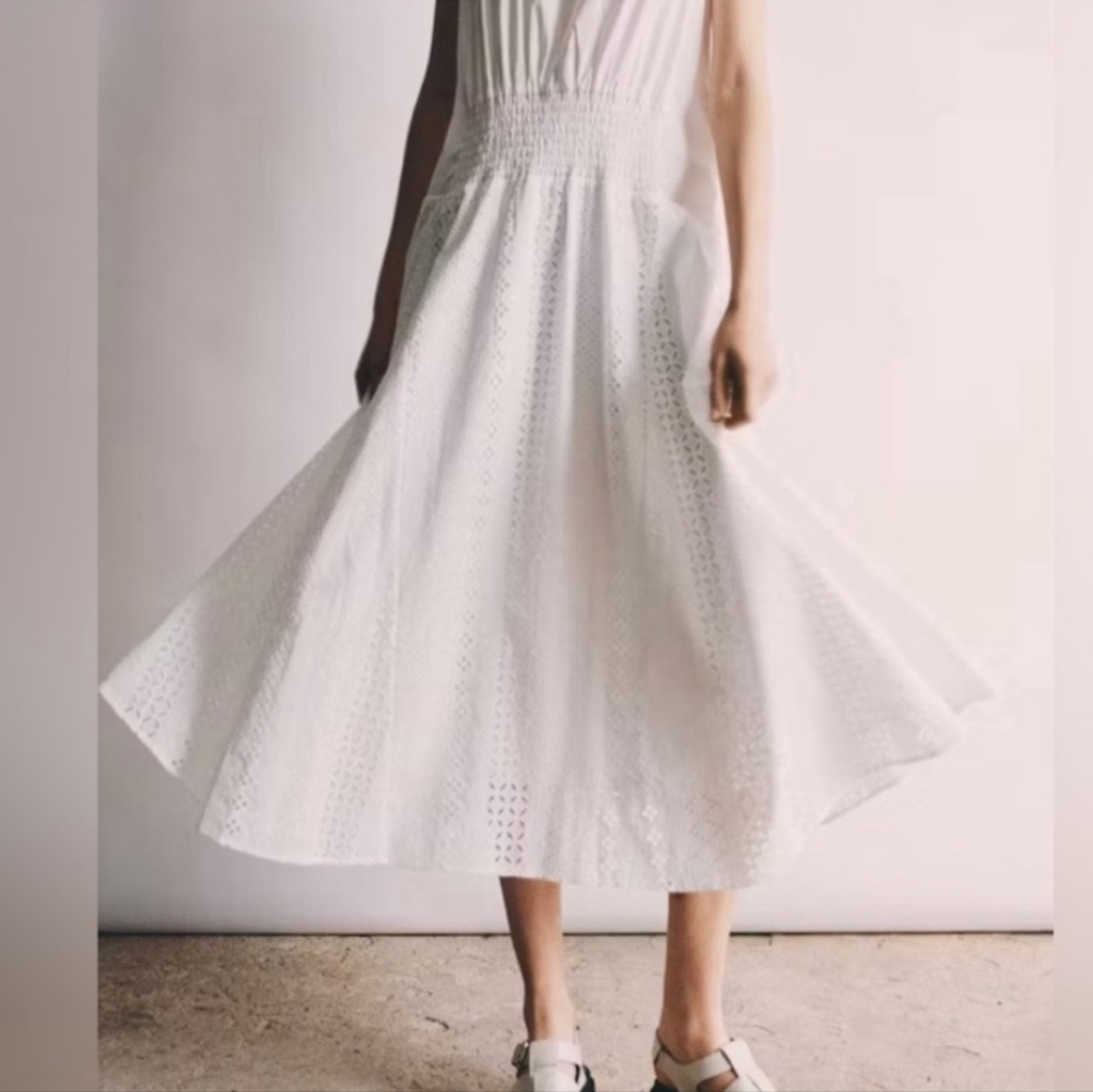 Thakoon Eyelet Dress Size M - Picture 2 of 9